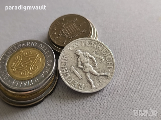 Монета - Австрия - 1 шилинг | 1946г.