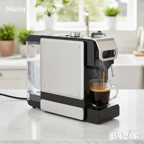 Еспресо машина 8в1 Oliver Voltz OV51171N8M – За капсули и мляно кафе, 1450W, , снимка 11 - Кафемашини - 53752364