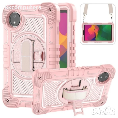 Xiaomi Redmi Pad SE 4G 8.7 инча Swivel Kickstand Удароустойчив Калъф и Протектор, снимка 4 - Калъфи, кейсове - 51027823