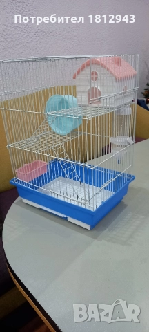 Клетка за хамстер, снимка 2 - Хамстери - 52855357