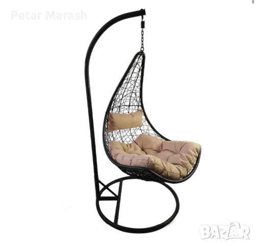 Градинска Люлка “ЛюлкаStyle” – Уют и Лукс в Едно за Вашето Открито Пространство!, снимка 2 - Градински мебели, декорация  - 50634458