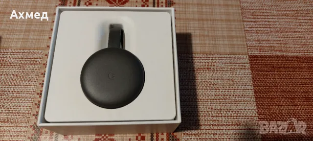 Google Chromecast 3, снимка 2 - Плейъри, домашно кино, прожектори - 48493440