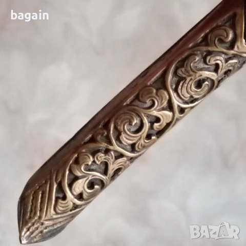 Тибетски нож, кама., снимка 4 - Антикварни и старинни предмети - 54085904