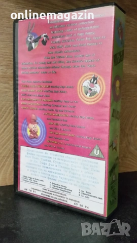 Видеокасета " 9 ОТ НАЙ-ЛУДИТЕ РИСУВАНИ ФИЛМИ " VHS, снимка 2 - Други жанрове - 54046960