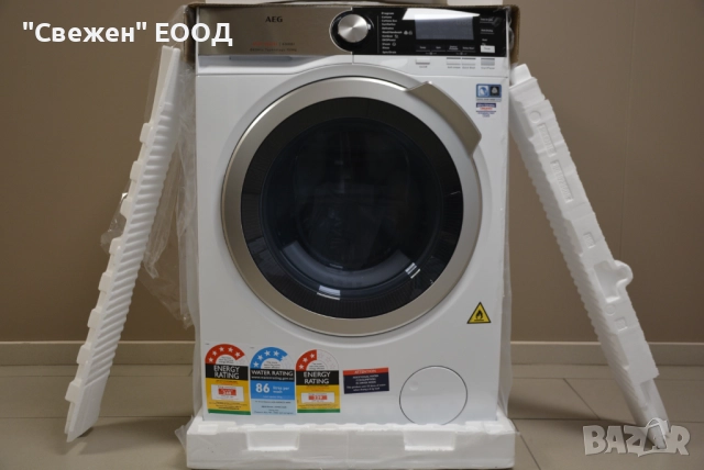Пералня със сушилня AEG L8WEC166R 10/6 кг, снимка 6 - Перални - 51970482