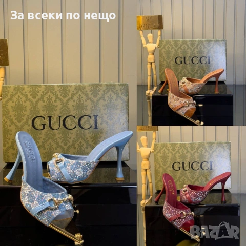 Gucci Дамски Обувки На Ток Гучи - Различни Цветове Код SK1296