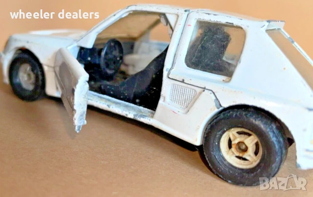 Метална количка Corgi Peugeot 205 Turbo 1/43, снимка 5 - Колекции - 50835272