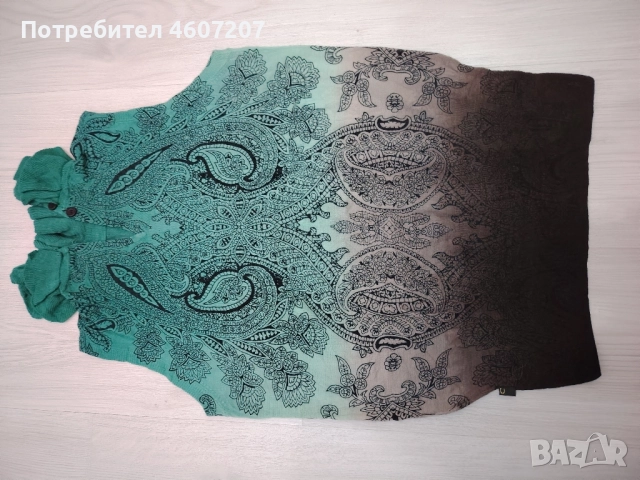 Маркова блуза без ръкави , снимка 3 - Блузи с дълъг ръкав и пуловери - 52499764