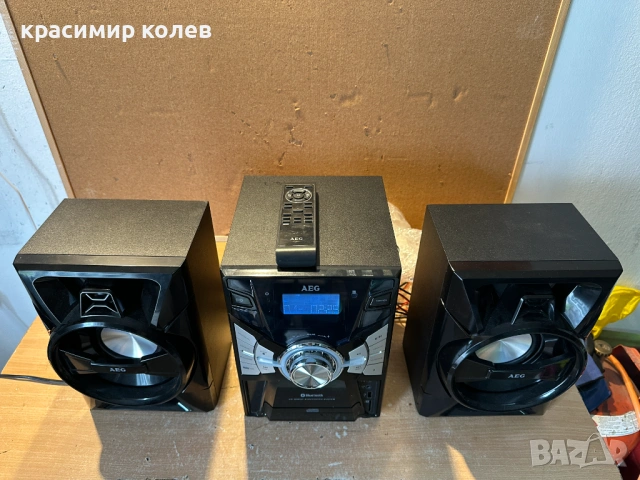 аудио система "AEG"/Bluetooth/, снимка 4 - Аудиосистеми - 53283594