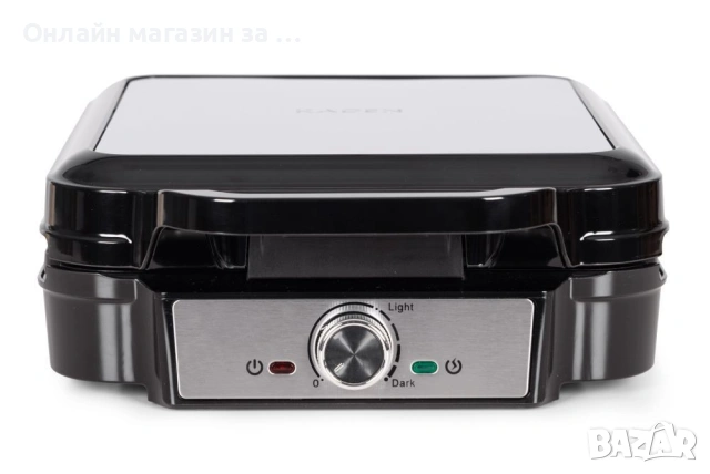 Уред за сандвичи 3в1 KADEN, 1200W, грил, тостер, черен, 28x35x10,5см, снимка 2 - Тостери - 53380209