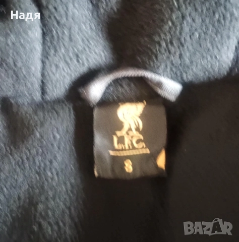 Зимно яке на Ливърпул Matchday Black Jacket, снимка 7 - Якета - 52382218