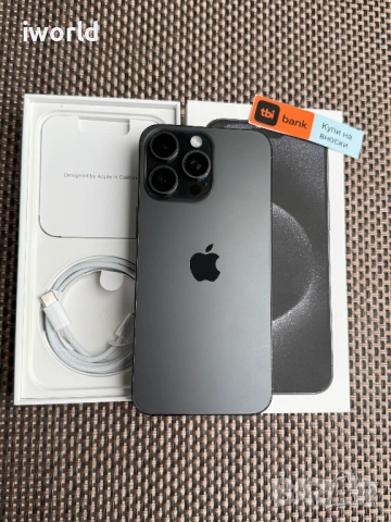 512GB❗️100% Батерия✅  iPhone 15 PRO MAX❗️ Лизинг от 29€/мес ✅Black Titanium , снимка 6 - Apple iPhone - 53632276