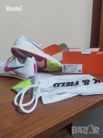 Оригинални нови шпайкове Nike Zoom Rival U Running Spikes ! 36,5 н, снимка 9 - Други спортове - 46514485