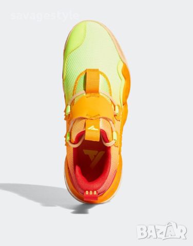 Мъжки маратонки ADIDAS Trae Young 1 Shoes Orange/Yellow, снимка 3 - Маратонки - 45760469