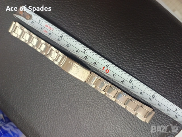 Дамска верижка 12мм Citizen , снимка 6 - Каишки за часовници - 54254522