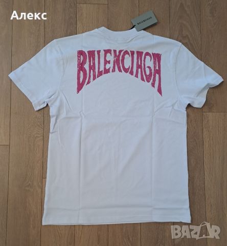 Тениска Balenciaga oversize, снимка 2 - Тениски - 45681767