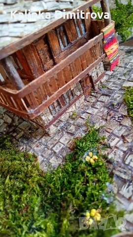 Макет на Възрожденска къща-ръчна изработка., снимка 6 - Декорация за дома - 53137788