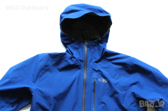 OUTDOOR RESEARCH - мъжко водоустойчиво яке Gore-Tex, размер M, снимка 2 - Спортни дрехи, екипи - 52072367