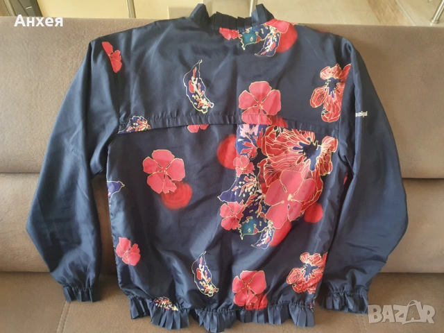 Desigual bomber plisados Scarlet bloom суичър, снимка 2 - Суичъри - 53885959