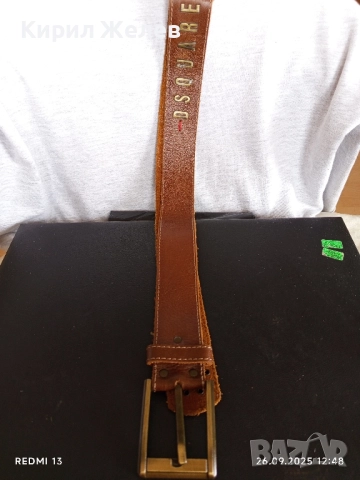 Марков кожен колан DSQUARED перфектно състояние 26593