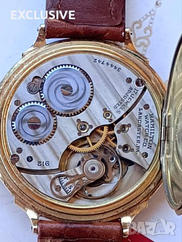 Hamilton Watch Co, /1925/ мъжки ръчен часовник, снимка 3 - Мъжки - 45983612