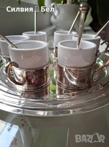Комплект за кафе , снимка 3 - Чаши - 51622650