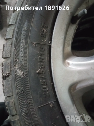 Гуми с джанти за Мерцедес 16 цолови, снимка 3 - Гуми и джанти - 53851382