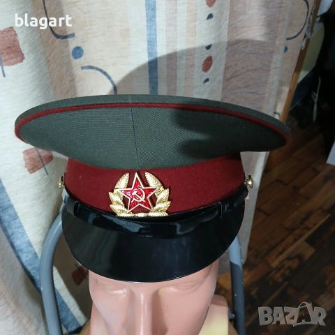 Офицерска фуражка-Русия, снимка 3 - Колекции - 47853691