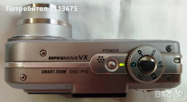 Фотоапарат SONY Cybershot DSC P-10, снимка 4 - Фотоапарати - 49710259