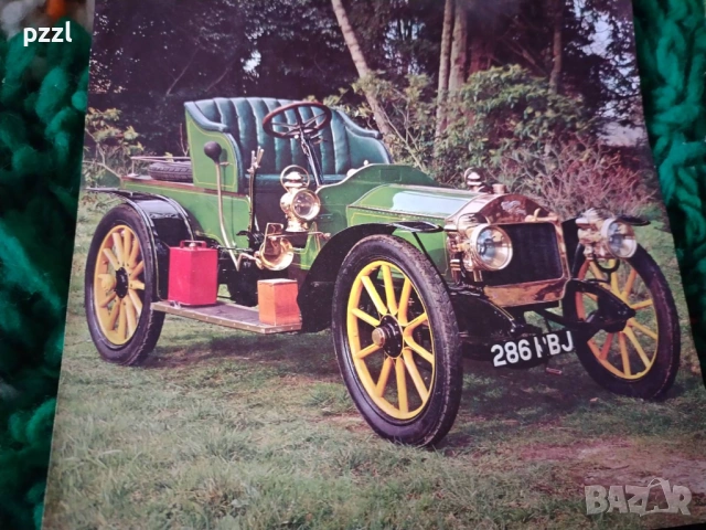 Пъзел "Retro Cars” Ravensburger 1971г. 3x126 части, снимка 4 - Пъзели - 53966776