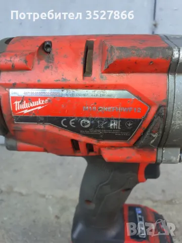 Гайковерт Milwaukee m18, снимка 3 - Други инструменти - 47249226