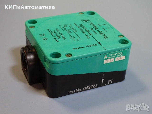 индуктивен сензор Pepperl+Fuchs NJ50-FP-W-P1 Proximity Sensor 20-250V