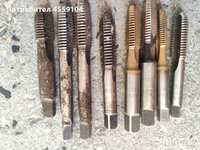 Комплект Плашки и Метчици, снимка 2 - Други инструменти - 53056387