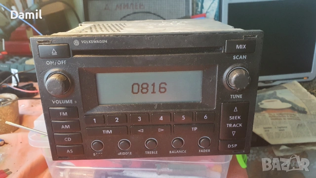 плеър,CD vw RCD200 (passat b5.5,golf 4 след 2002, шаран) , снимка 7 - Части - 44500555
