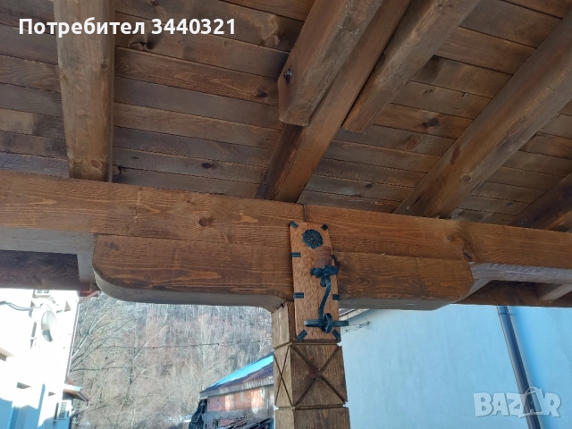 лампи, абажур, крушки, полюлей, лампиони, аплици, дървени лампи , битово осветление , снимка 10 - Лампи за стена - 51666091