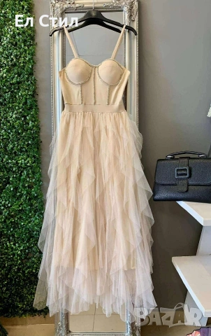 ⚜️Дамска рокля С тюл. 41 евро.ХС,С,М, снимка 3 - Рокли - 53967002