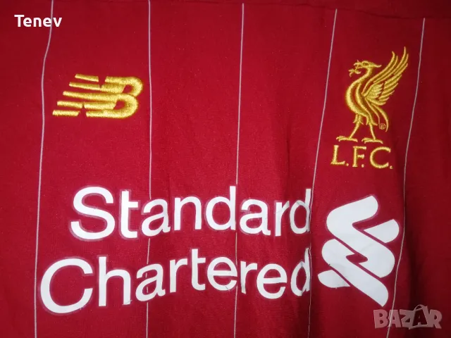 Liverpool 2019/2020 New Balance оригинална тениска фланелка Ливърпул Шампионска , снимка 5 - Тениски - 48999805