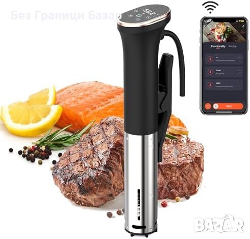 Нова Ниско Шумова Sous Vide Машина с Прецизен Контрол 1100W Прецизен Кукър, снимка 1 - Други - 46760490