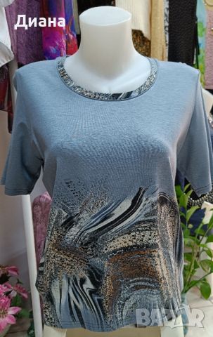 Дамски блузи от италианско трико, снимка 1 - Тениски - 45454155