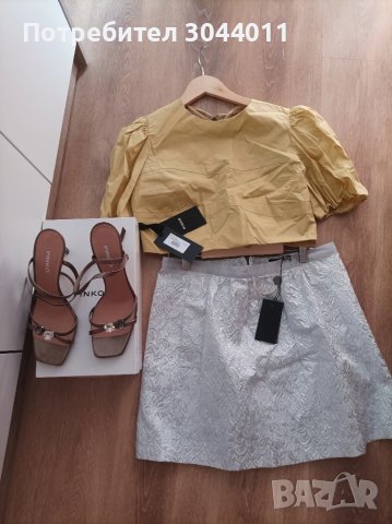 Pinko нови топ, пола и сандали