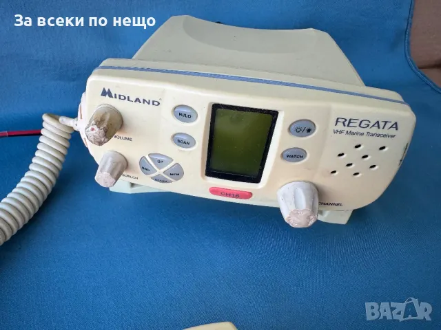 Морско радио , Радиостанция MIDLAND Regata VHF, снимка 8 - Друга електроника - 47885302