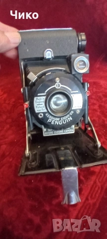 Стар английски мехов фотоапарат, снимка 6 - Антикварни и старинни предмети - 53711989