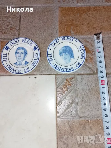 чаши от сватбата на принц Чарлз и лейди Даяна, снимка 8 - Сервизи - 50263557