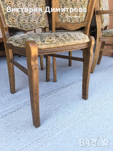 Комплект от 3 трапезни стола , снимка 3 - Столове - 51628809