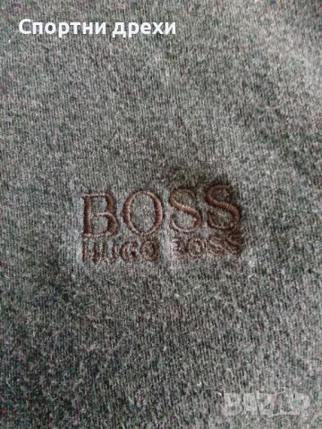 Сива блуза с дълъг ръкав Hugo Boss (XL), снимка 7 - Спортни дрехи, екипи - 45809313