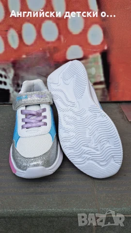 Английски светещи детски оригинални маратонки Stitch , снимка 8 - Детски маратонки - 50464618