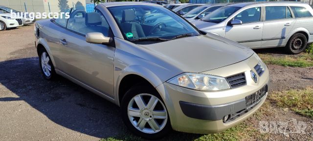 Renault Megane Cabrio 1.6 16V - 113к.с. 2005г Лизинг Бартер 4,400лв, снимка 2 - Автомобили и джипове - 46810757