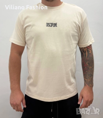 Мъжка тениска DISCIPLINE, снимка 2 - Тениски - 52302384