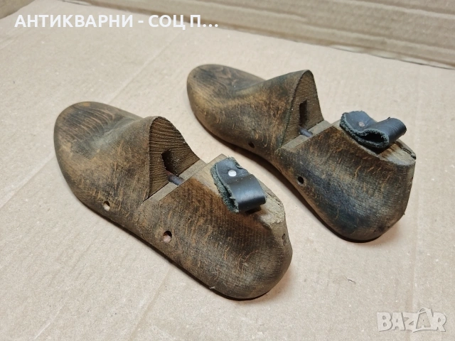 Комплект Стари Дървени Калъпи За Детски Обувки. / НОМЕР 1596., снимка 3 - Антикварни и старинни предмети - 53670021