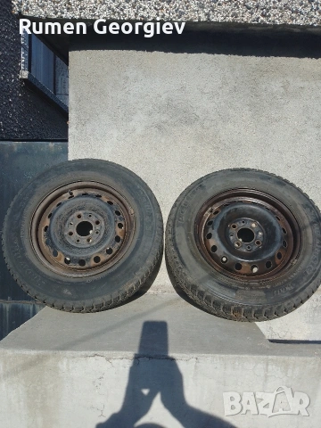 Джанти с гуми от Фиат Пунто.